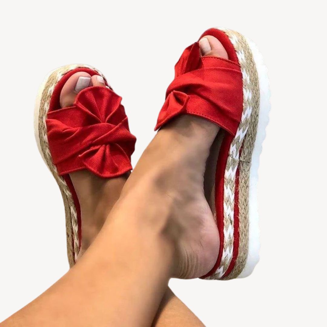 Comfortable Heeled Women's Summer Sandals
