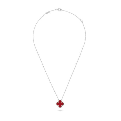 Delicate Floral Pendant Necklace