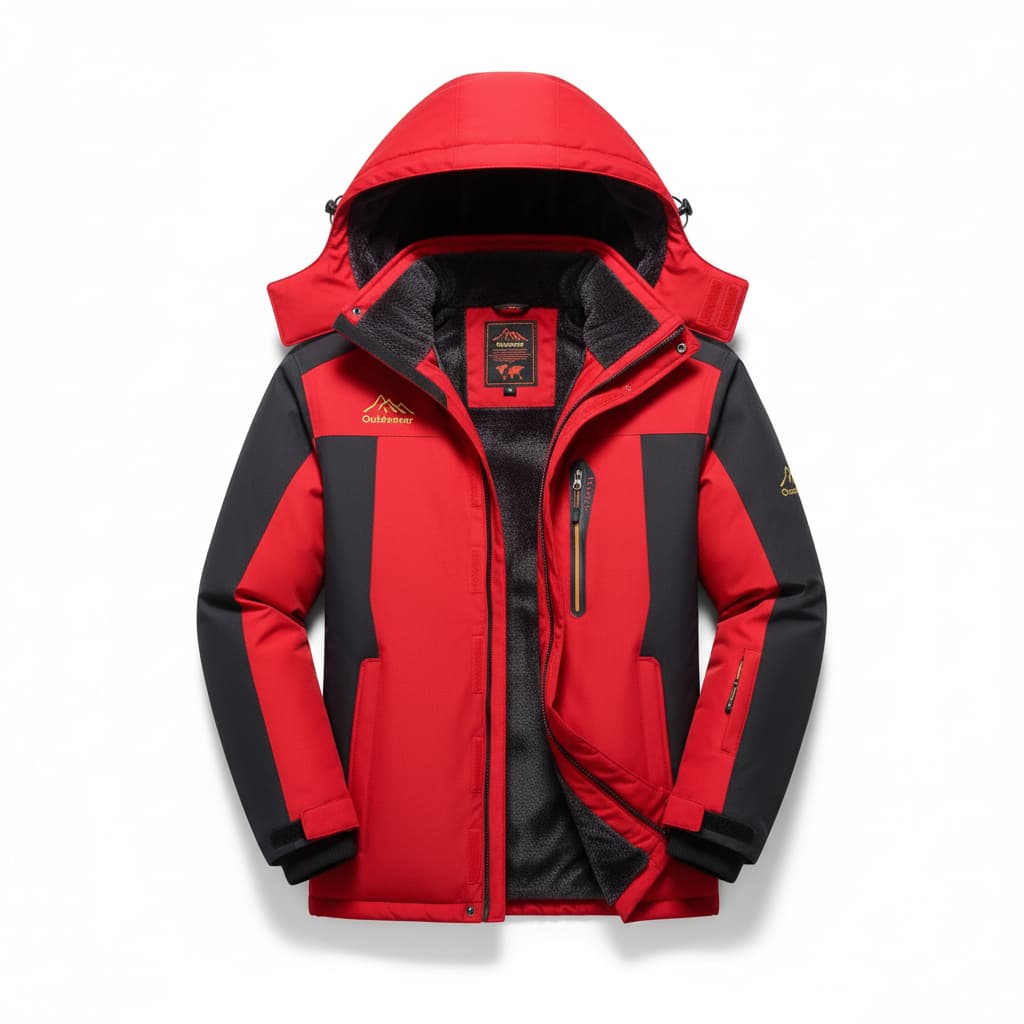 Waterproof Insulated Mens Outdoor Jacket