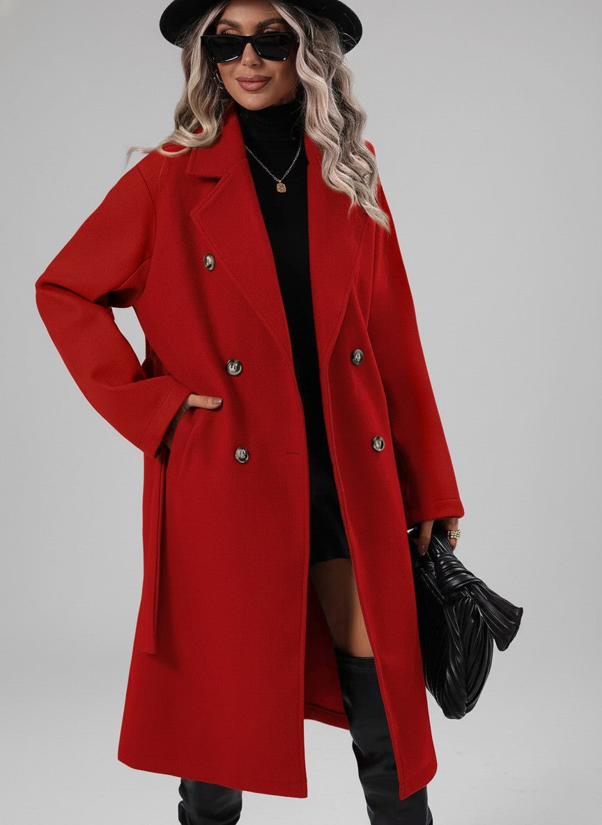 Classic Fit Double Breasted Trench Coat