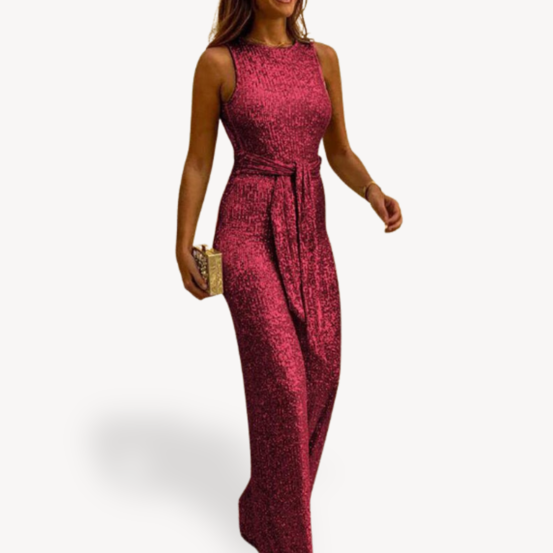 Glittering Formal Maxi Dress for Women