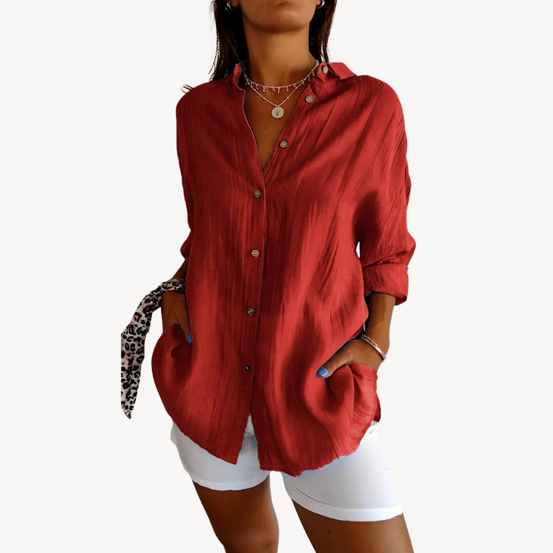 Classic Ladies Breathable Casual Shirt