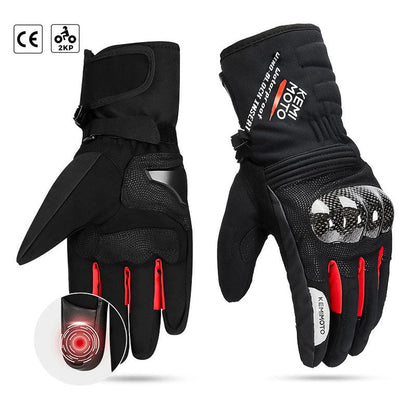 Thermal Waterproof Bike Gloves for Cold Weather