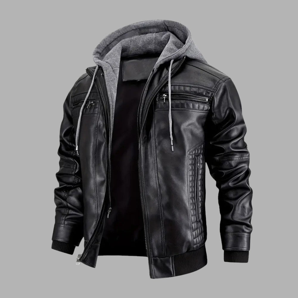 Classic Leather Motorcycle Jacket