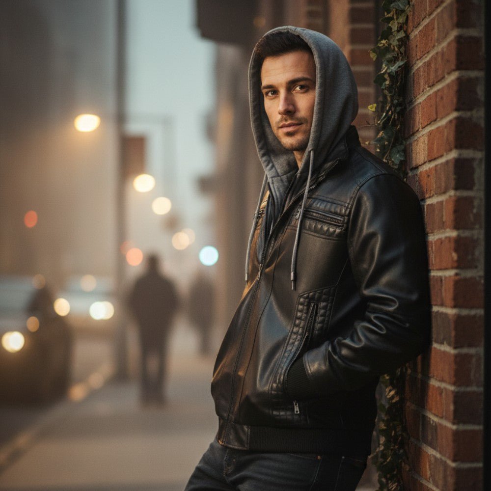 Classic Leather Motorcycle Jacket