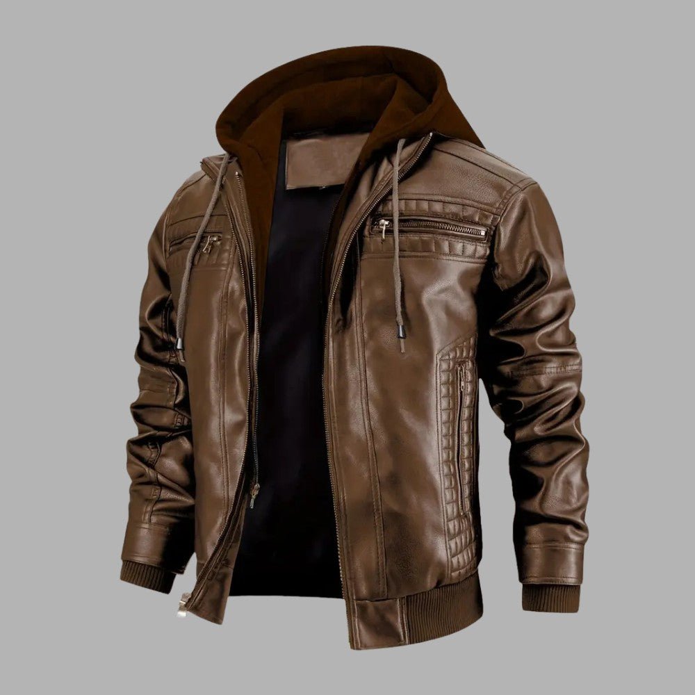 Classic Leather Motorcycle Jacket