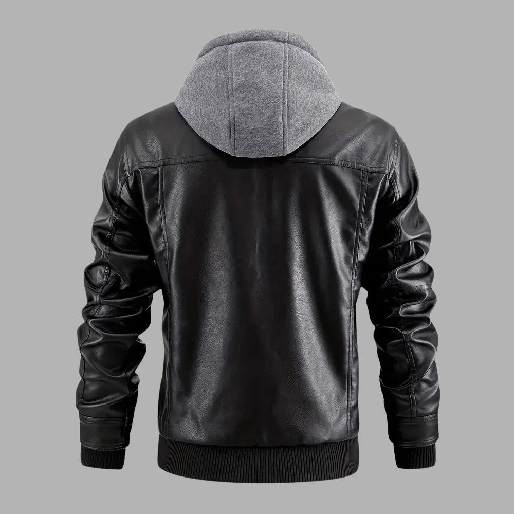 Classic Leather Motorcycle Jacket