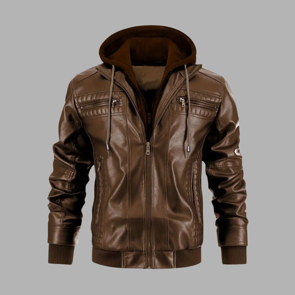 Classic Leather Motorcycle Jacket