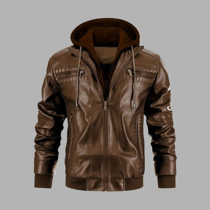 Classic Leather Motorcycle Jacket