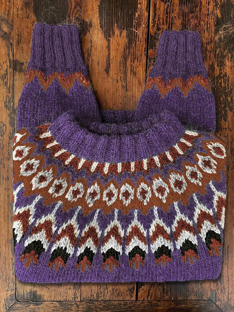 Classic Crew Neck Sweater for Women