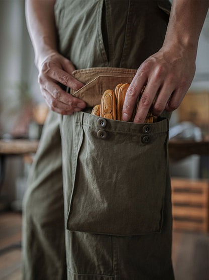 Roberta | Relaxed Fit Herringbone Twill Field Pants