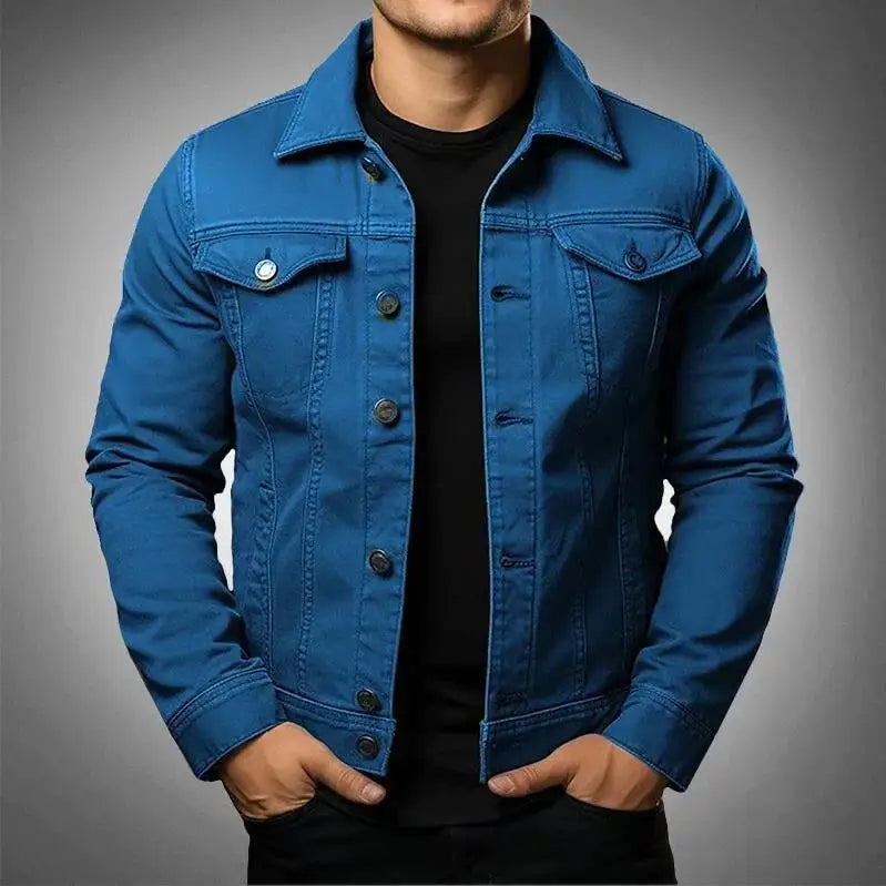 Classic Cotton Men's Denim Jacket