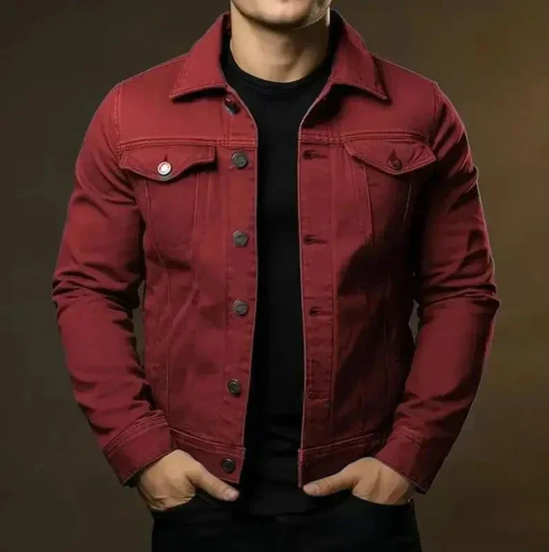 Classic Cotton Men's Denim Jacket