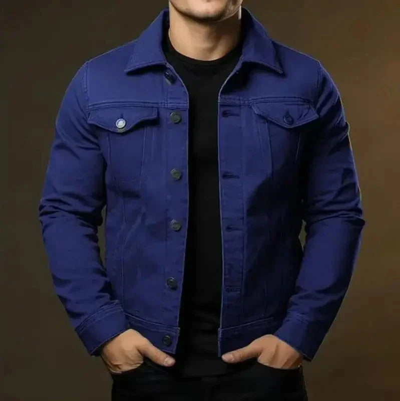 Classic Cotton Men's Denim Jacket