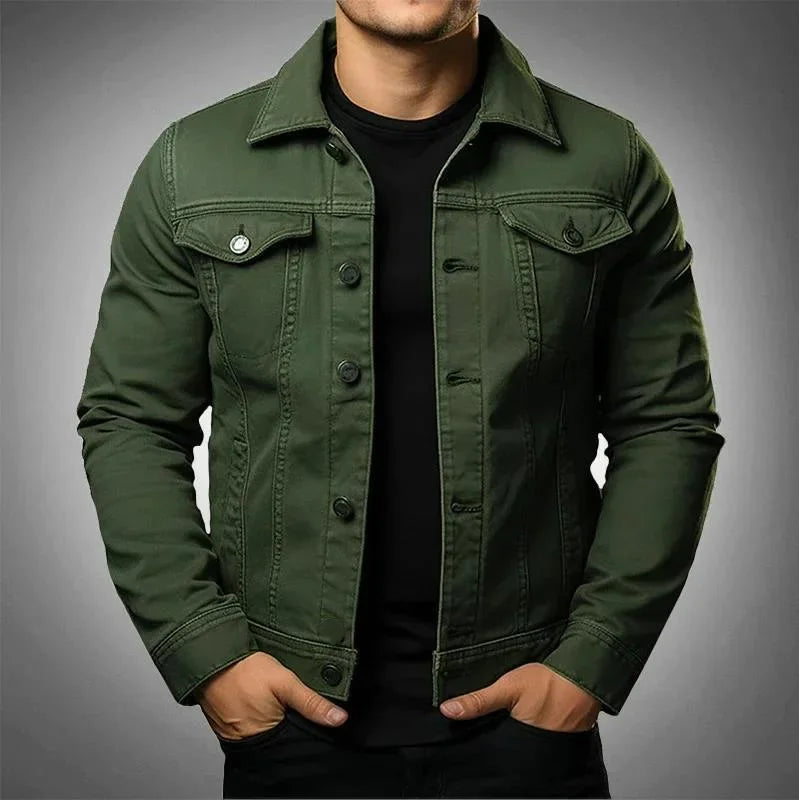 Classic Cotton Men's Denim Jacket