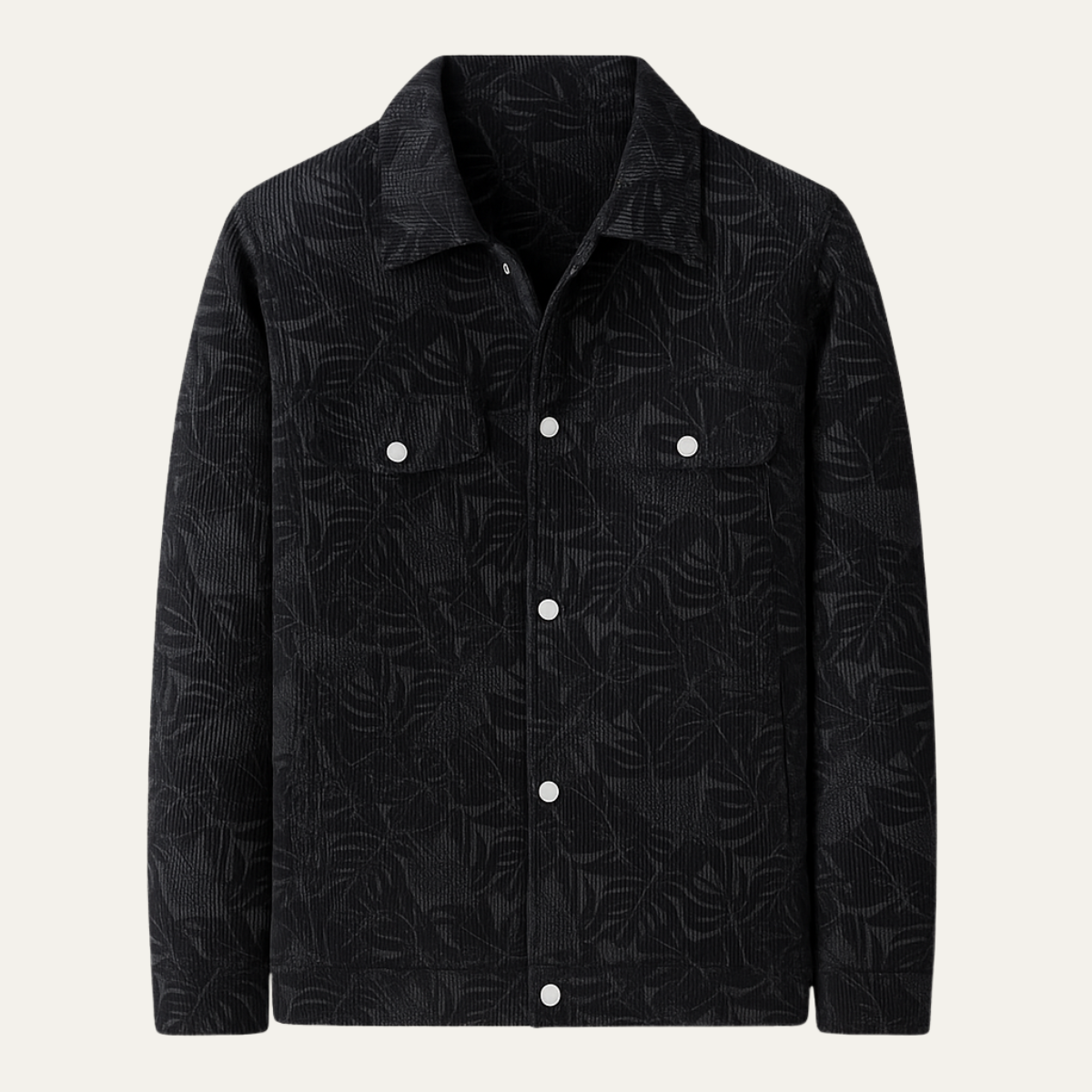 Relaxed Fit Quilted Cotton Mens Jacket - OutfitLondon