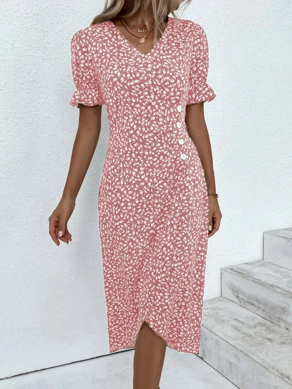 Chic Ladies Floral Sundress