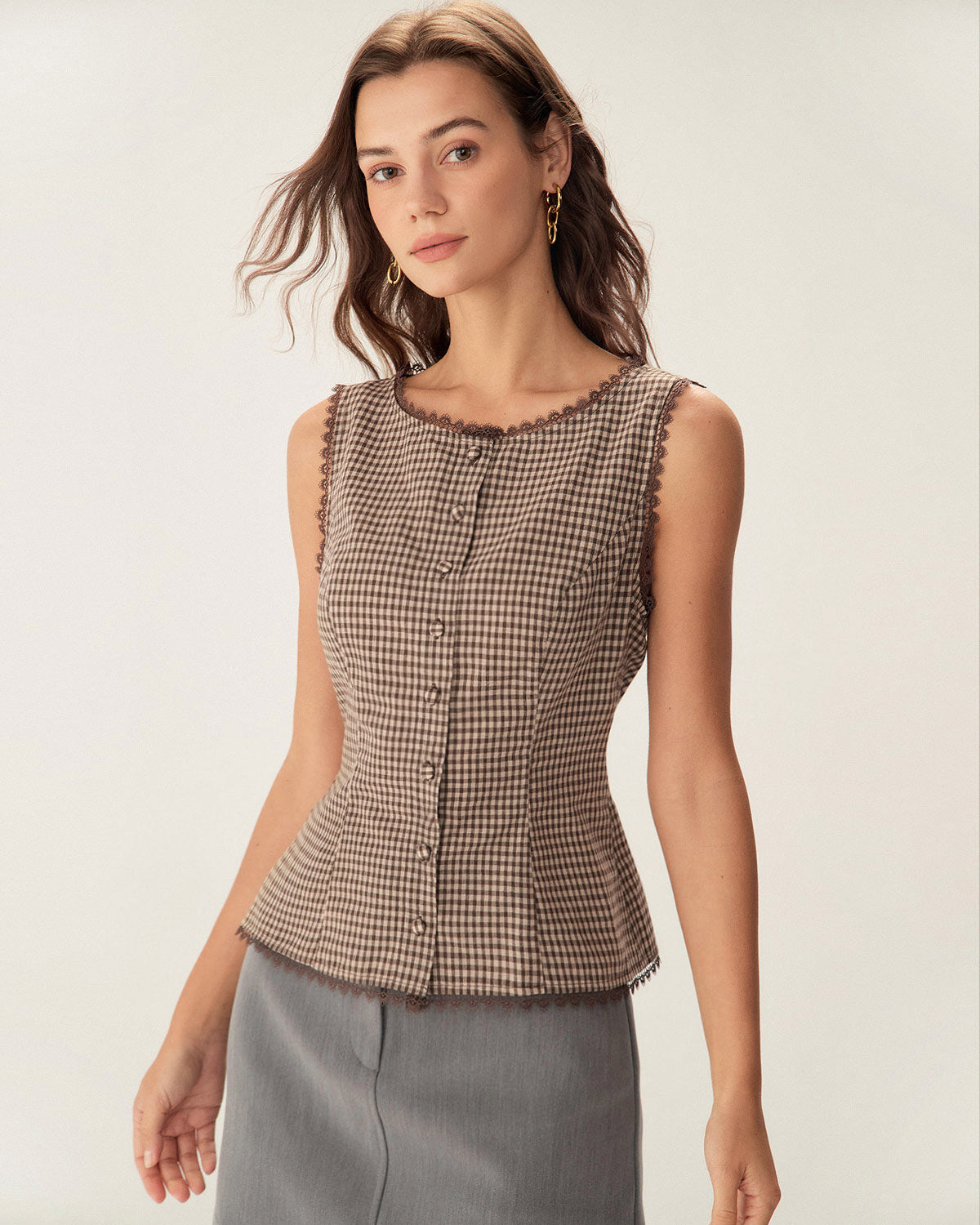 Warm Plaid Waistcoat for Men - OutfitLondon