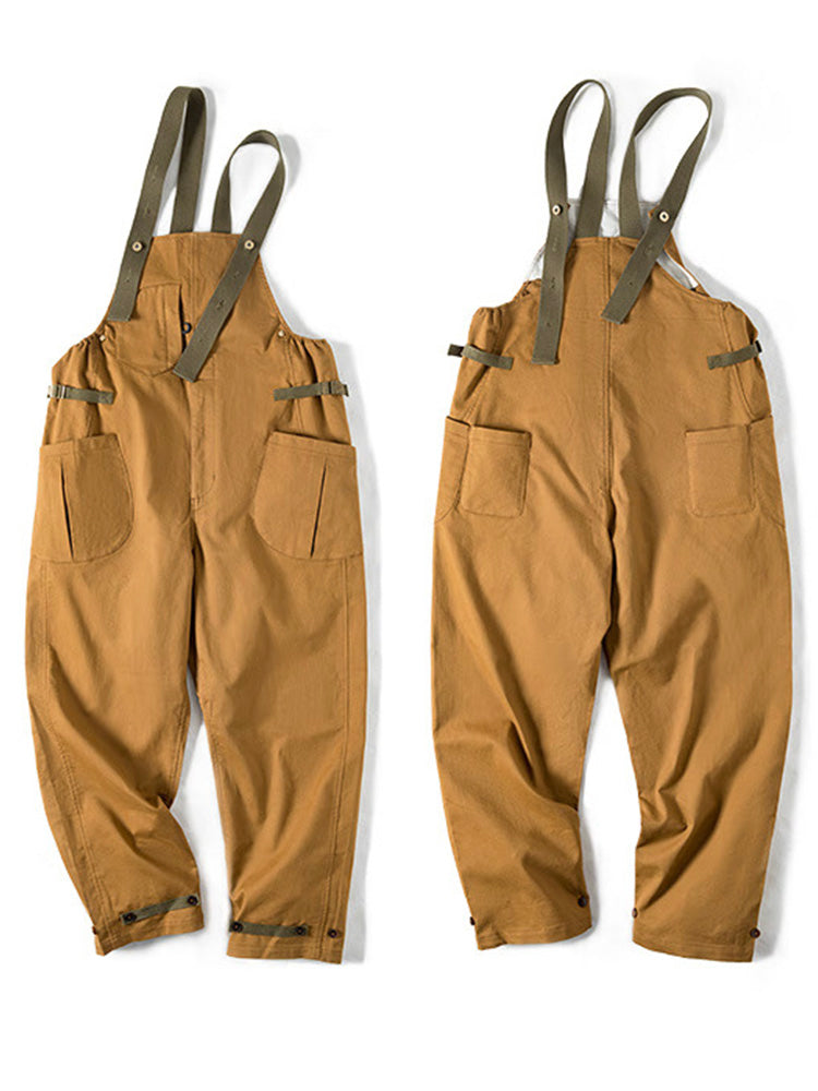 Rowan | Loose Fit Straight Leg Overalls