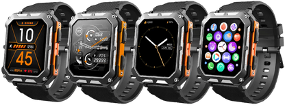 Tough Fitness Watch with Heart Rate and Step Counter