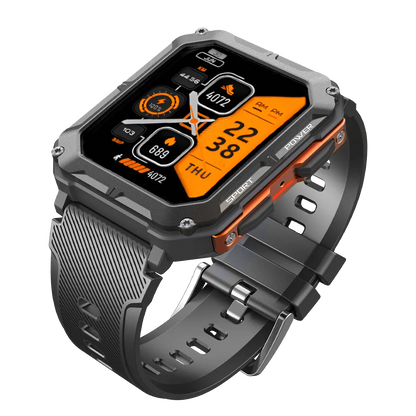 Tough Fitness Watch with Heart Rate and Step Counter
