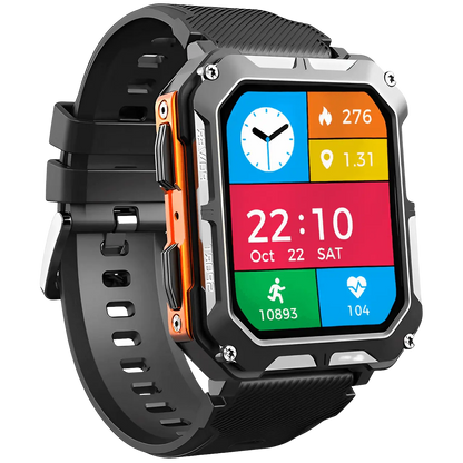 Tough Fitness Watch with Heart Rate and Step Counter
