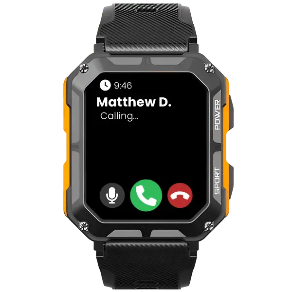 Tough Fitness Watch with Heart Rate and Step Counter