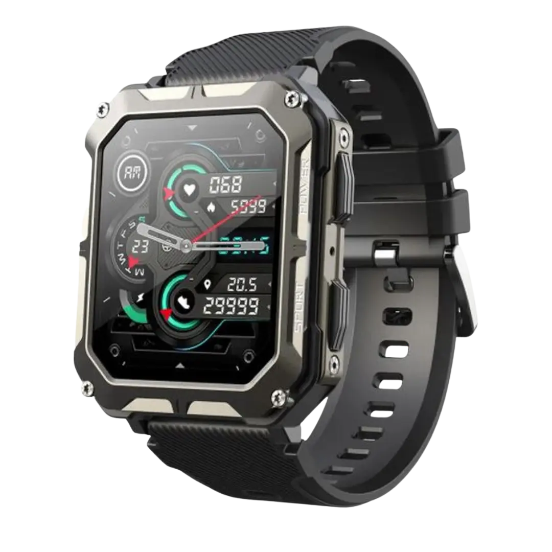 Tough Fitness Watch with Heart Rate and Step Counter - OutfitLondon