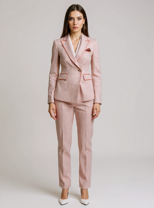Classic Fit Wool Blazer Jacket - OutfitLondon