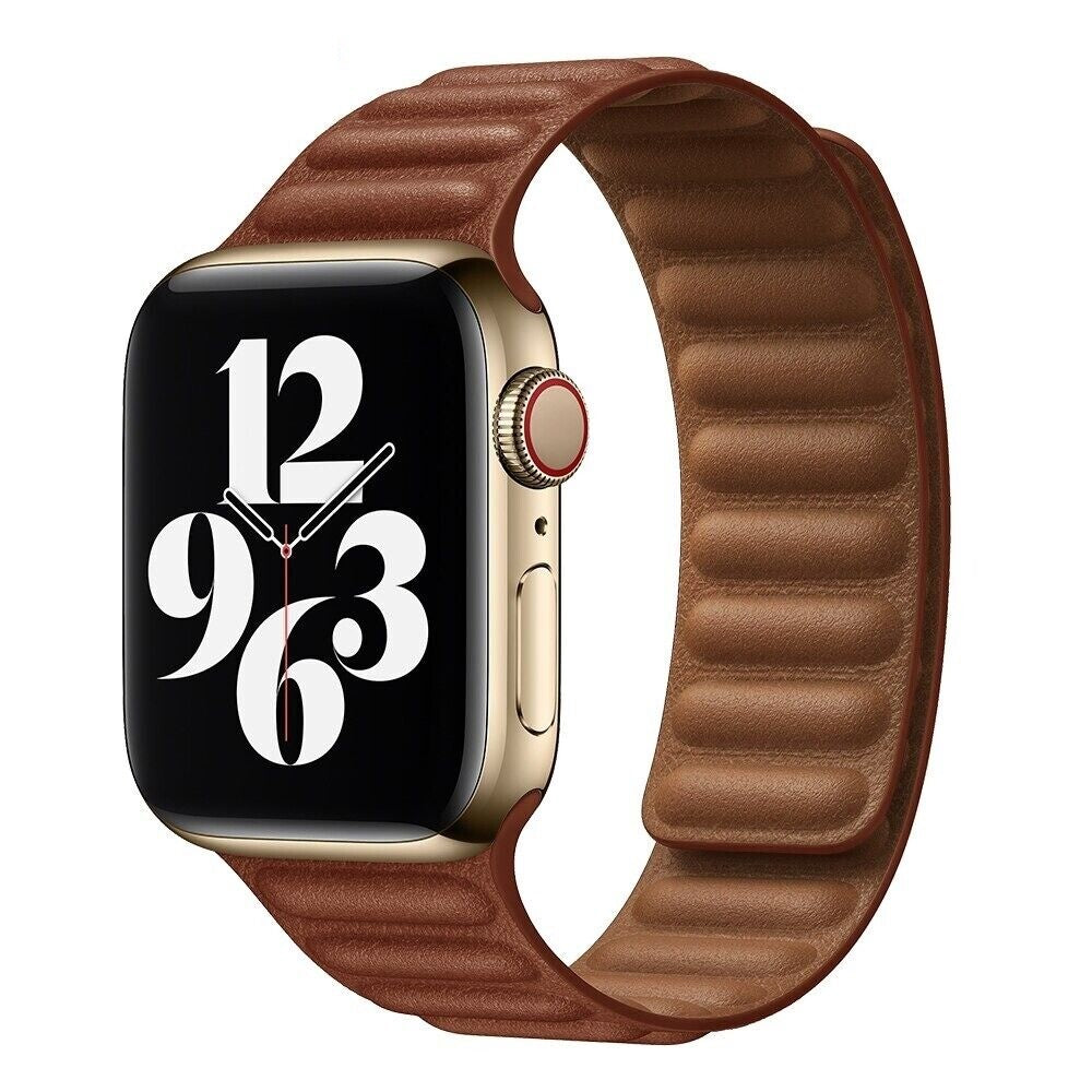 Classic Genuine Leather Watch Band