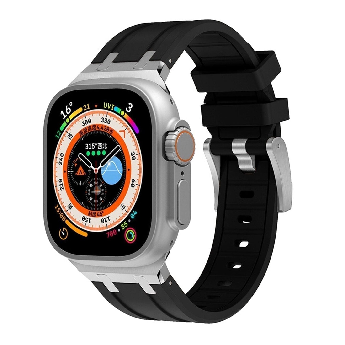 Comfortable Flexible Apple Watch Silicon Band