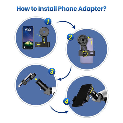 High Power 210x Adult Telescope with Star App