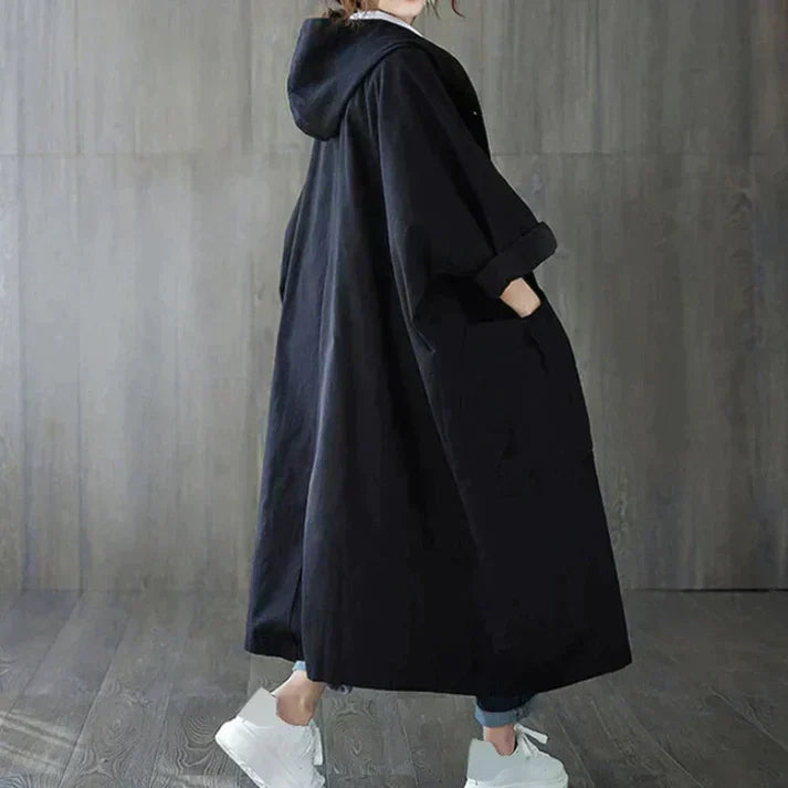 Timeless Long Waterproof Coat for Ladies