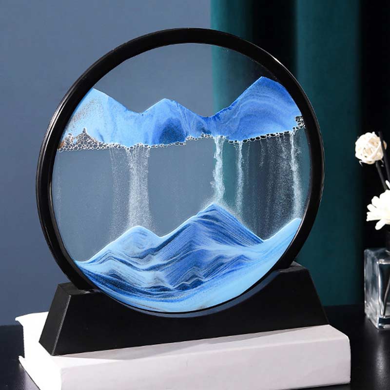 Stylish Hourglass Timer for Home Office Decor