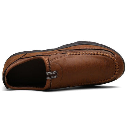 Soft Casual Breathable Slip On Shoes Black