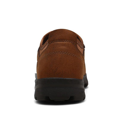 Lightweight Airy Slip On Loafer Shoes Gray