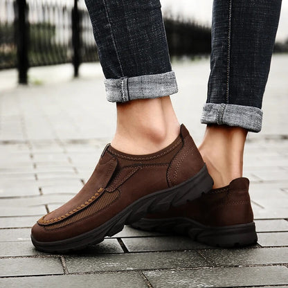 Soft Slip-on - Lightweight Airy Loafer Brown