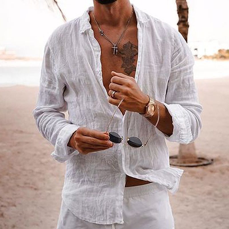 Lightweight Casual Cotton Shirt