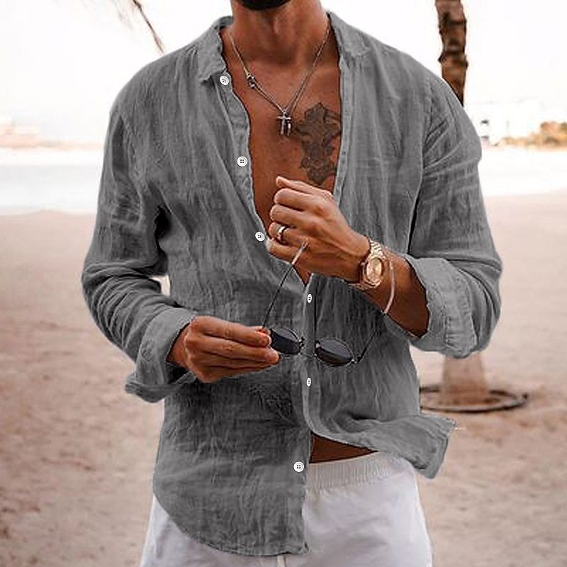 Lightweight Casual Cotton Shirt