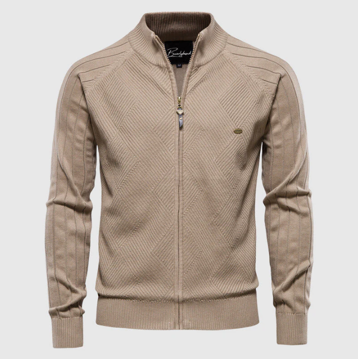 Stylish Men's Full Zip Jacket