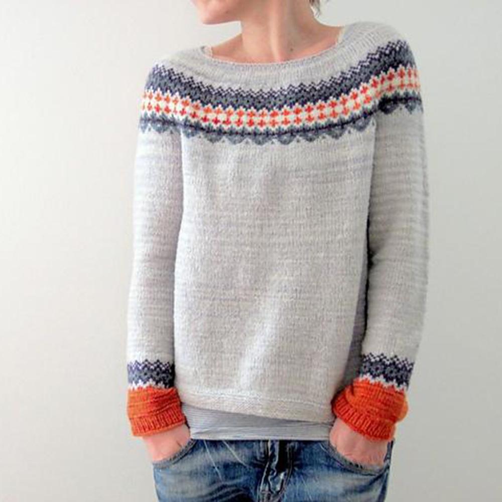 Fashionable Colorful Sweater with Fun Design