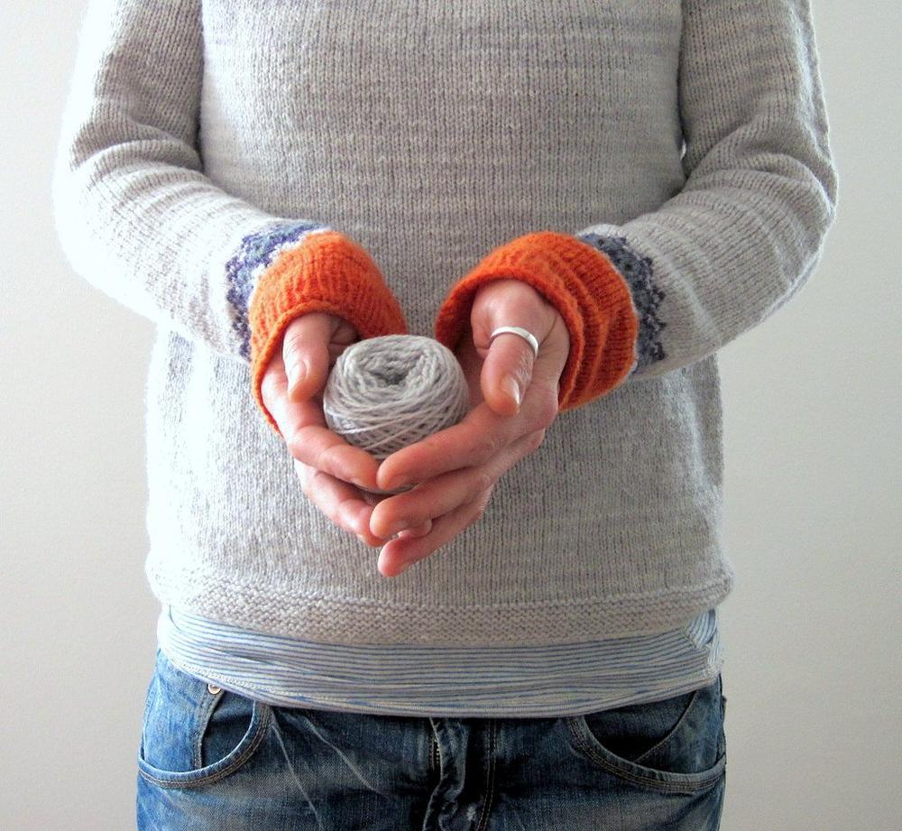 Fashionable Colorful Sweater with Fun Design