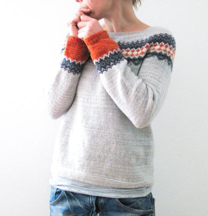 Fashionable Colorful Sweater with Fun Design