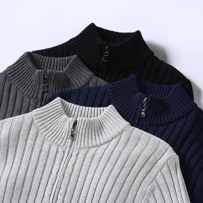 Soft Cotton Turtleneck Sweater