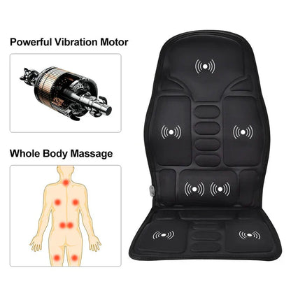 Luxury Reclining Massage Chair with Heat and Full Support
