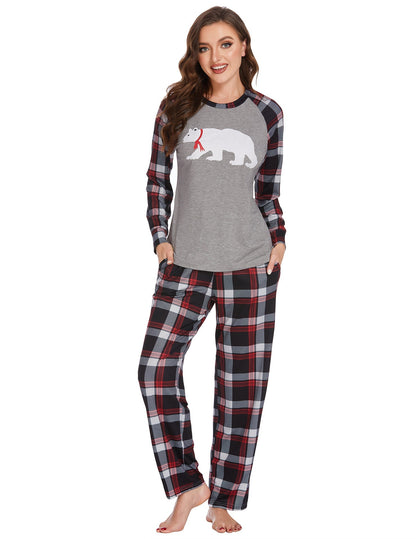 Holiday Plaid Cozy Pajama Set