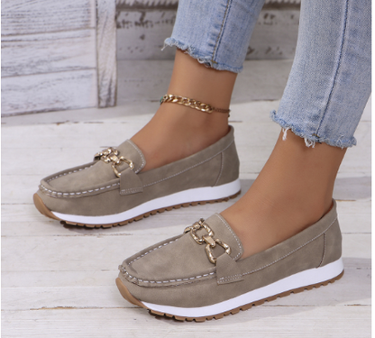 Women's Easy Slip On Casual Loafers Shoes