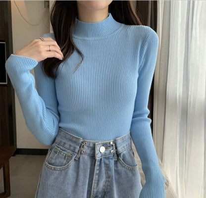 Warm Cozy Cashmere Turtleneck Sweater