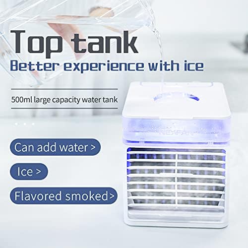 Compact Portable Air Conditioner Fan for Small Spaces