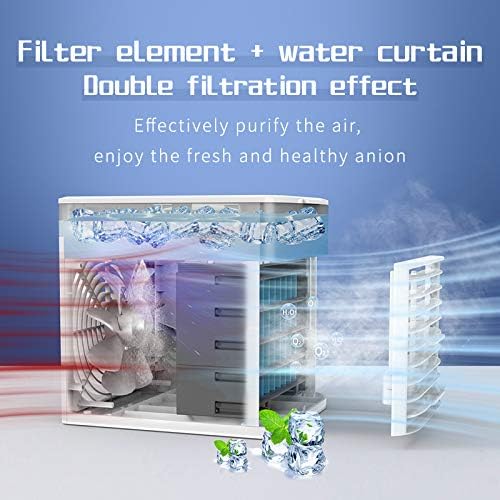 Compact Portable Air Conditioner Fan for Small Spaces